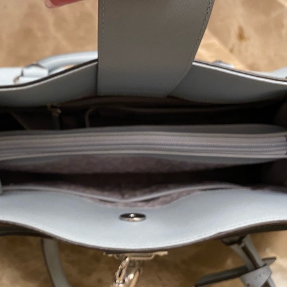 Michael Kors HAMILTON Large EW light blue purse. Lightly used. - Picture 6 of 10